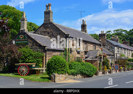 Der Coach Inn, Lesbury, Northumberland Stockfoto