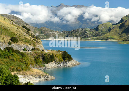 Ozeanien, Neuseeland, Aotearoa, South Island, Lake Hawea Stockfoto