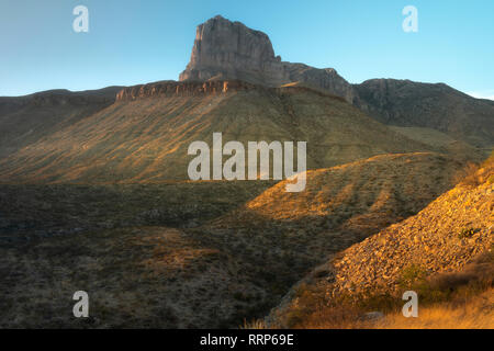 Bilder von Guadalupe Mountains National Park und Guadalupe Peak und Umgebung Stockfoto