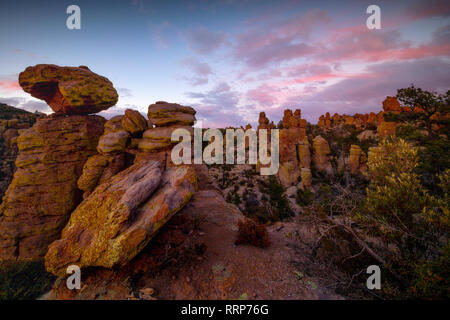 Bilder aus der Chiricahua National Monument Stockfoto