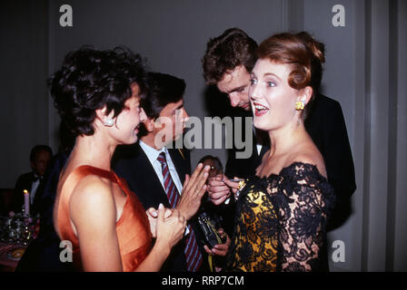 Baronin Francesca von Thyssen Bornemisza, mit ihrem Mann Karl von Habsburg-Lothingen, Ca. 1994. Baroness Francesca von Thyssen Bornemisza mit ihrem Ehemann Karl von Habsburg Lothringen, Ca. 1994. Stockfoto