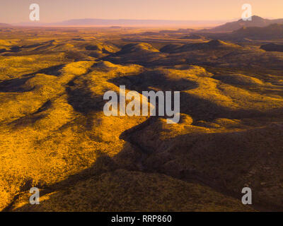 Bilder von Guadalupe Mountains National Park und Guadalupe Peak und die umliegenden Bereiche der Chihuahuan Wüste Stockfoto