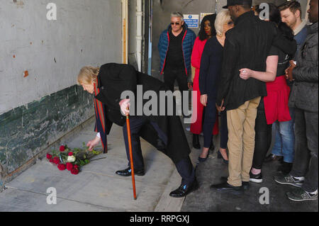 Jenny Roberts nimmt am 25. Februar 2019 am ITV News Interview Teil. Quelle: Alamy News Stockfoto