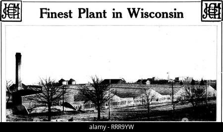 . Floristen Review [microform]. Blumenzucht. IV Die Floristen^ Review Jandaby 14. 1915.. New Orleans, floralen Co., New Orleans, Wis (Vorort von Milwaukee) Dies ist das Große moderne Bauten wir im letzten Sommer für Patrick Cudahy, der Berühmten Fleisch Packer - Kosten $ 55.000,00. npHIS Anlage besteht aus vier Häuser mit je 58 Meter breit und 320 Meter lang, * Mit service Gebäude h7 xT2. Die Häuser sind aus unserer Wohnung rafter Gussrahmen tyoe, mit globalanmeldungen Flachstahl Wand t) Osts. Die A'atint; System ist der Neue MoninRer Vakuumsystem, mit zwei 125 H. S. Kessel, ein triule Regler und unseren berühmten traos. Einen track und Plattenspieler ist Pr Stockfoto