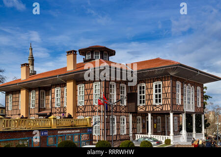 Bursa/Türkei - am 29. Januar 2019: Bursa alte Gemeinde Gebäude Stockfoto