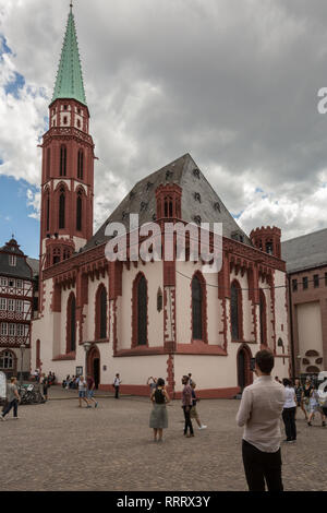 Europa Deutschland Hessen Rhein-Main Frankfurt historische Altstadt Römer Stockfoto