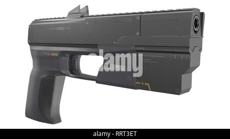 Scifi Gewehr - 3D Konzept Stockfoto