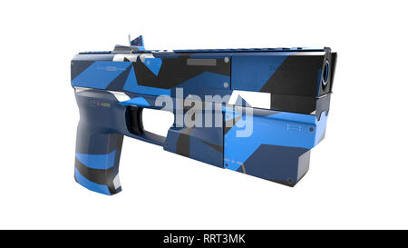 Scifi Gewehr - 3D Konzept Stockfoto