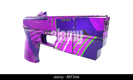 Scifi Gewehr - 3D Konzept Stockfoto
