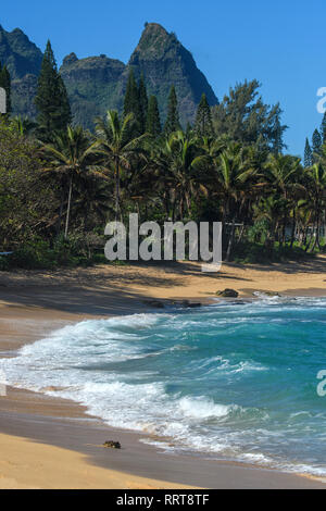 South Pacific, USA, Hawaii, Hawaii, Insel, Kauai, North Shore, Na Pali Küste Stockfoto