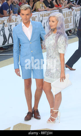 Jun 30, 2015 - London, England, UK-'Magic Mike XXL "Europäische Premiere auf der Vue West End, den Leicester Square Foto zeigt: Harry Derbidge Stockfoto