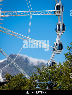 Das große Rad an der V & A Waterfront in Kapstadt, Südafrika Stockfoto