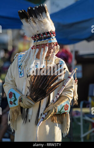 Nordamerika, Amerika, American, USA, Pacific Northwest, Washington, Warm Springs, Indian Reservation, Vertrag Tage Pow Wow, Stockfoto