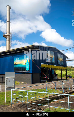 Trois Rivieres Rum Distillery in Martinique, Niederländische Antillen. Stockfoto