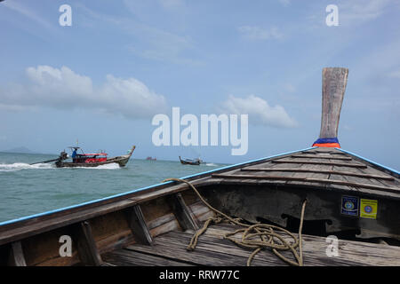 Long-tail-Boot in Thailand Stockfoto