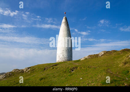 Die Rundumleuchte am Eingang zum Hafen von Baltimore West Cork Irland Stockfoto