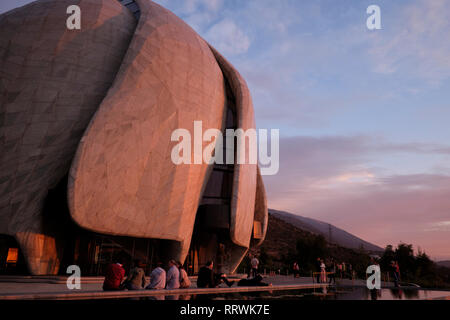 Die Bahá'í-Haus der Andacht von Südamerika in Santiago de Chile Stockfoto