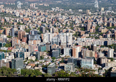 Santiago de Chile Stockfoto
