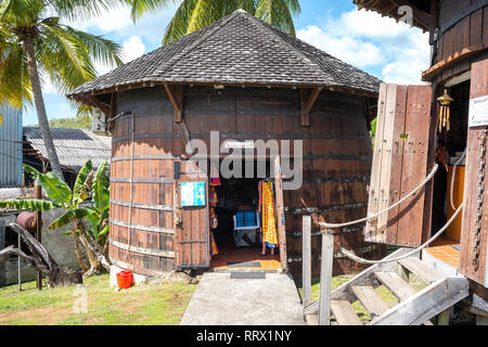 Trois Rivieres Rum Distillery in Martinique, Niederländische Antillen. Stockfoto