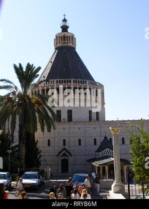 Nazareth, Israel - 23. Mai 2013: Wahrzeichen von Nazareth, Überblick über Gebäude und Sehenswürdigkeiten von Nazareth. Stockfoto