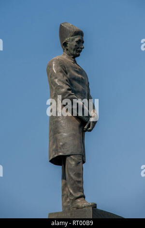 20-Dez-2009 Statue von Parsi-Dinshaw Edulji Wacha-14554 an churchgate Mumbai Maharashtra INDIEN Stockfoto