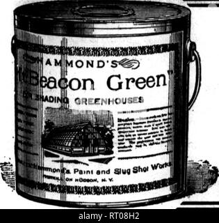 . Floristen Review [microform]. Blumenzucht. Mat 23, 1912. Die wöchentlichen Floristen' überprüfen. 105. ^^Mount Beacon grün'' für den Schattierungen WIRKSAME UND PRAKTISCHE eine Gallone 10 Schreiben Sie HANHOND'S FARBE UND SLUG SCHUSS FUNKTIONIERT. - FiskkiU nHiNiseB, N.Y., erwähnen die ReTlew wenn Yon schreiben. Verwenden Sie das Gebläse verteilt Schwefel-, Kalk-, Slug, orape Staub, Tabakstaub, Paris Grün oder anderen pulvrige Substanz. Die Arbeit gleichmäßig, so dass jedes Blatt den ihr gebührenden Anteil erhält, ohne belnff verschwendet. Durch die unvergleichliche, einem 200-ft. Gewächshaus kann perfekt in Pulverform in weniger als fünf Minuten. Stockfoto