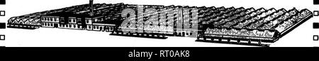 . Floristen Review [microform]. Blumenzucht. 102 Die Floristen^ Review Mat IB. 1" 19. GreenhoDsc Heizung Teilnehmer sind eingeladen, der Herausgeber dieser Abteilung mit Bezug auf alle Details zu Gewächshaus Heizung, die nicht verstanden werden zu schreiben. Wenn Informationen gewünscht wird hinsichtlich der Kapazität von Boil-Ära, oder die Menge der Strahlung für ein Gewächshaus benötigt, um die erforderlichen Temperaturen sollten in der Anfrage erwähnt werden, sowie die Menge an Glas in den Seitenwänden, sowie Maße und allgemeinen Anord- nung der Gewächshäuser. Es ist oft Hilfe - ful, auch eine Skizze, die den Standort o zu haben Stockfoto