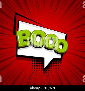 Pop Art Comic Text Stock Vektor