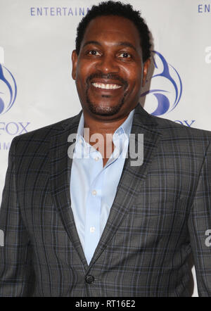 Los Angeles, CA, USA. Februar 2019. 26. Februar 2019 – Los Angeles, Kalifornien – Mykelti Williamson. Die LA-Premiere von SAINT JUDY fand im Landmark statt. Foto: Faye Sadou/AdMedia Stockfoto