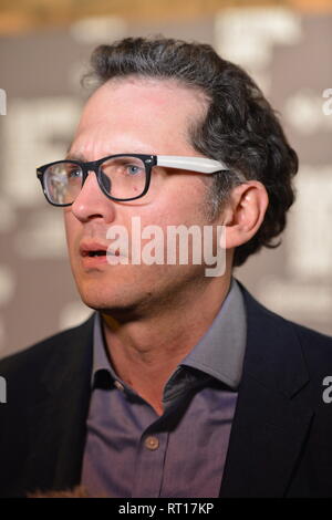 Glasgow, UK. 26 Feb, 2019. Filmproduzent - Jack Arbuthnott, auf dem roten Teppich bei der Premiere des Films, Prophezeiung gesehen, an der Glasgow Film Theatre. Credit: Colin Fisher/Alamy leben Nachrichten Stockfoto