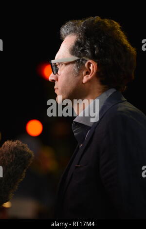 Glasgow, UK. 26 Feb, 2019. Filmproduzent - Jack Arbuthnott, auf dem roten Teppich bei der Premiere des Films, Prophezeiung gesehen, an der Glasgow Film Theatre. Credit: Colin Fisher/Alamy leben Nachrichten Stockfoto