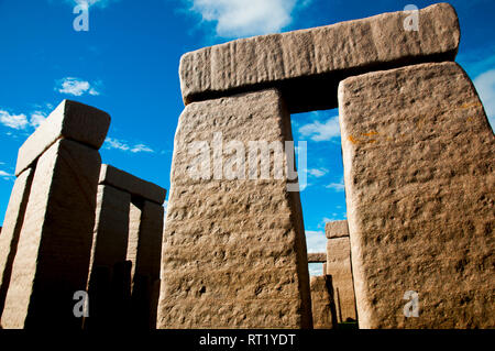 Volle Stonehenge Replik - Esperance - Australien Stockfoto