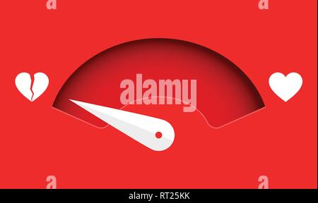 Liebe m. Valentinstag card Design Element. - Vektor Stock Vektor