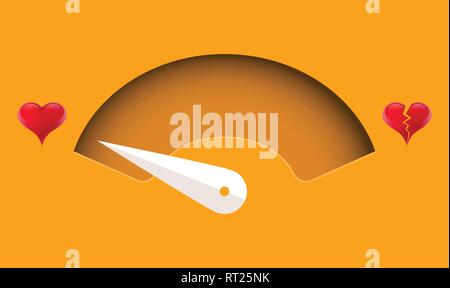 Liebe m. Valentinstag card Design Element. - Vektor Stock Vektor