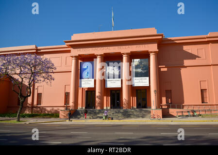 Buenos Aires, Argentinien - 22.November 2016: National Museum der Bildenden Künste MNBA ist ein Argentinischer art museum in Buenos Aires, in Recoleta Abschnitt entfernt Stockfoto