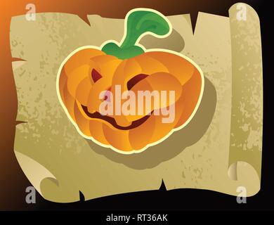 Kürbis Halloween Stock Vektor