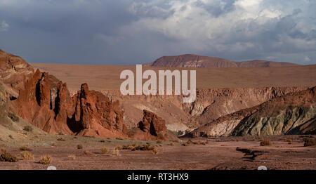 Rainbow Valley, Atacama Wüste, Chile. Stockfoto