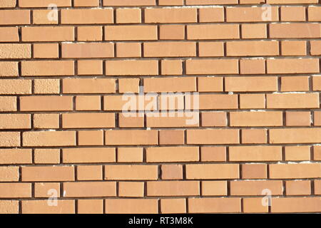 Alte rötlich Mauerwerk, Ziegel, Hintergrund, Deutschland, Europa Stockfoto