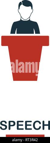 Rede Symbol. Premium Design von Teamarbeit. UI und UX. Pixel Perfect Rede Symbol für Web Design, Anwendungen, Software, drucken. Stock Vektor