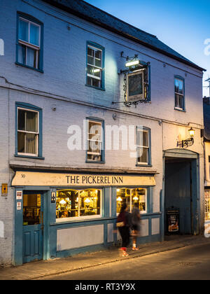 Pickerel Inn Cambridge - öffentliche Haus Datum von 1608 glaubten an Magdalena Straße in Cambridge City Centre Stockfoto