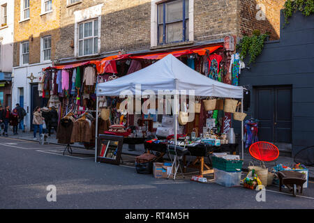 Portobello Road, Notting Hill, London Stockfoto