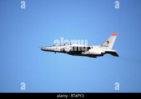 Pfister Luftwaffe JASDF Kawasaki T-4 Stockfoto