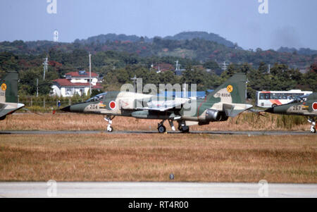 Pfister Luftwaffe JASDF Mitsubishi F-1 Stockfoto