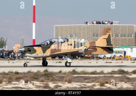 Die Embraer EMB 312 Tucano durch die islamische Revolutionary Guard Corps verwendet. Stockfoto