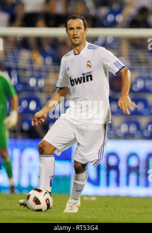 Estadio Rico Perez Alicante Spanien 22.08.2010, Fußball: Primera Division Liga pre-Season Match Hercules Alicante vs Real Madrid - - - RICARDO CARVALHO Stockfoto