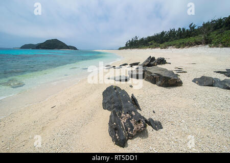 Japan, Okinawa Inseln, Kerama Islands, Zamami Insel, East China Sea, Furuzamami Strand Stockfoto