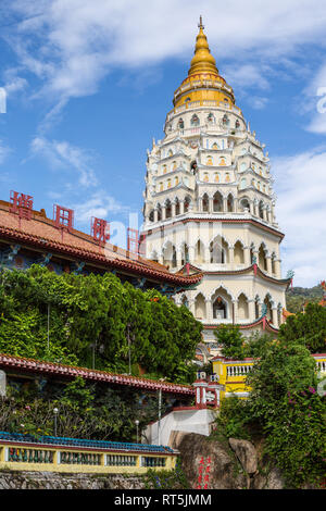 Kek Lok Si buddhistischen Tempel Verbot Po Thar Pagode, Georgetown, Penang, Malaysia. Größte buddhistische Tempel in Malaysia. Stockfoto