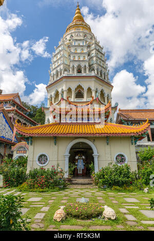 Kek Lok Si buddhistischen Tempel Verbot Po Thar Pagode, Georgetown, Penang, Malaysia. Größte buddhistische Tempel in Malaysia. Stockfoto