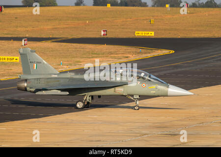 HAL Tejas leichten Kampfflugzeugen - indische Luftwaffe Stockfoto