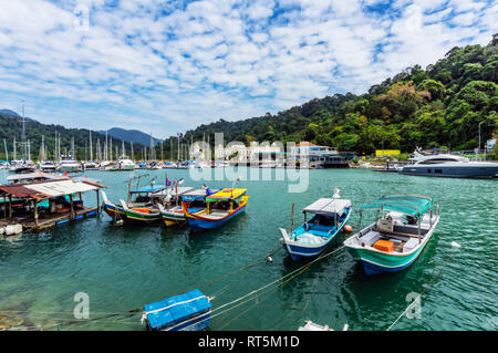 Malaysia, Langkawi, Hafen Stockfoto